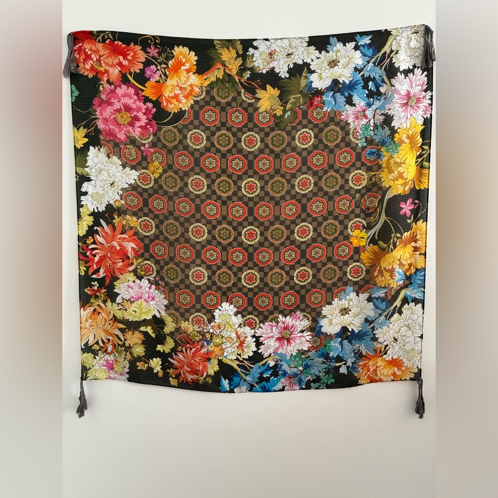 Johnny Was Silk Scarf